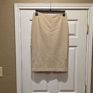 Ralph Lauren Black Label Tan Pencil Skirt